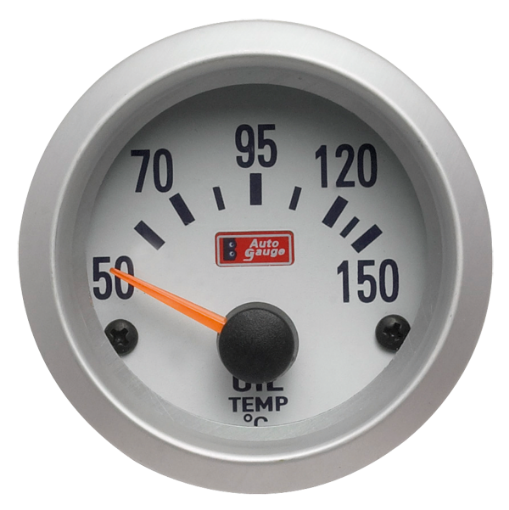 Kuva: Automaattinen öljyn lämpötilan mittari - valkoinen