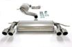 Kuva: Simons catback pakoputkisto Audi A3 8P/VW Golf 5/Golf 6 4x80 mm