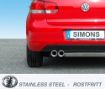 Kuva: Audi A3 / VW Golf 5 / Golf 6 turbo - Simonin pakoputki