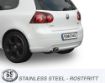 Kuva: Simons catback-pakoputkisto Audi A3 8P/SEAT Altea/VW Golf 5/Golf 6 2x80 mm