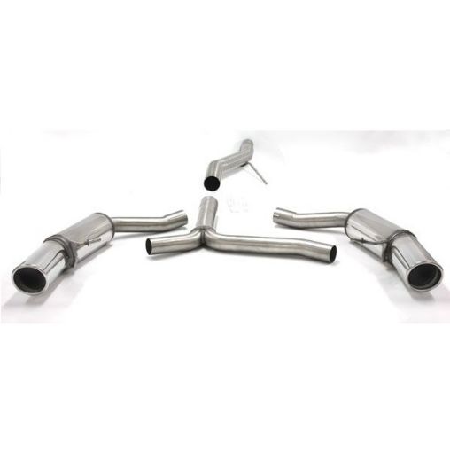 Kuva: Simons catback pakoputkisto Audi A4 B8/A5 B8 2.0 TDI 2x100 mm