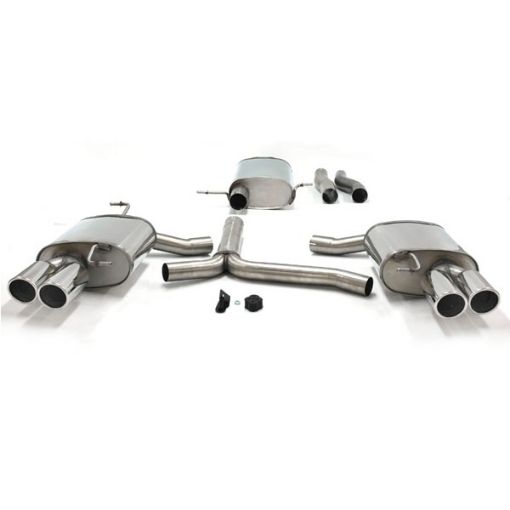 Kuva: Simons catback -pakoputkisto Audi A4/A5 B8 1.8T/2.0T