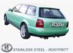Kuva: Simons catback pakoputkisto Audi A4 B5 Quattro 1.8/1.8T/1.9 TDI