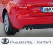 Kuva: Simons catback pakoputkisto Audi A4 B8/A5 B8 2.0 TDI 2x80 mm