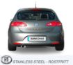 Kuva: Simons catback pakoputkisto SEAT Leon 1P 2.0 TFSI/TSI & Cupra/Cupra R 1x90/140 mm