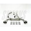 Kuva: Simons catback-pakoputkisto BMW F34 GT 318d/320d 4x80 mm
