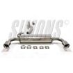 Kuva: Simons catback-pakoputkisto BMW F34 GT 318d/320d 2x90 mm