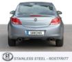 Kuva: Simons catback pakoputkisto Opel Insignia Sedan/Hatchback 2WD 1.6T/2.0T/2.8T