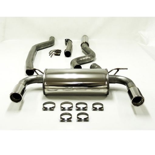 Kuva: Simons catback pakoputkisto BMW F34 GT 320i 2.0T 2x90 mm