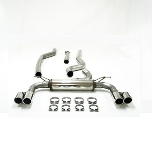 Kuva: Simons catback-pakoputkisto BMW 316d/318d/320d/420d F30-F36 4x80 mm