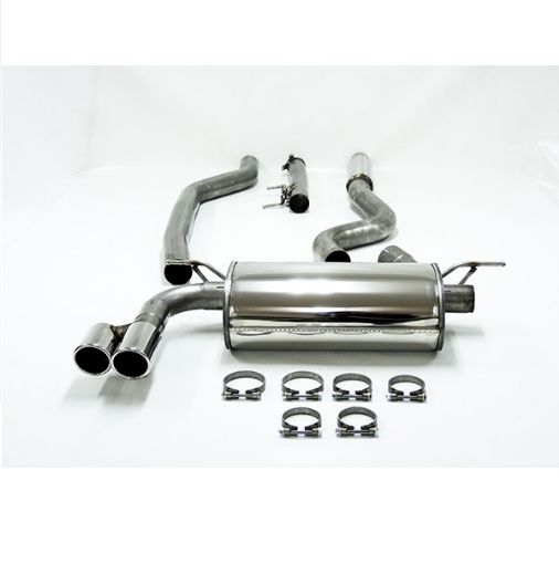 Kuva: Simons catback-pakoputkisto BMW 320i/328i/420i/428i F30-F36 2x80 mm