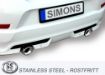 Kuva: Simons catback -pakoputkisto Volvo C30 T5 Facelift