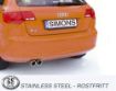 Kuva: Simons catback pakoputkisto Audi A3 8PA Sportback 1.4 TFSI/2.0 TFSI 2x80 mm