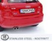 Kuva: Simons catback pakoputkisto Audi A3 8PA Quattro Sportback 1.8 TFSI/2.0 TFSI