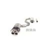 Kuva: Simons catback pakoputkisto Saab 9-3 1.8T/2.0T/Aero 58L 2x80 mm