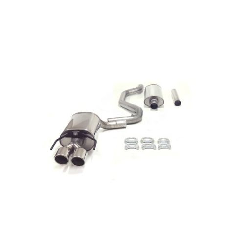 Kuva: Simons catback pakoputkisto Saab 9-3 1.8T/2.0T/Aero 58L 2x80 mm