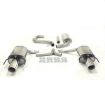 Kuva: Simons catback pakoputkisto Saab 9-3 1.8T/2.0T/2.8T/Aero 61L 2x100 mm