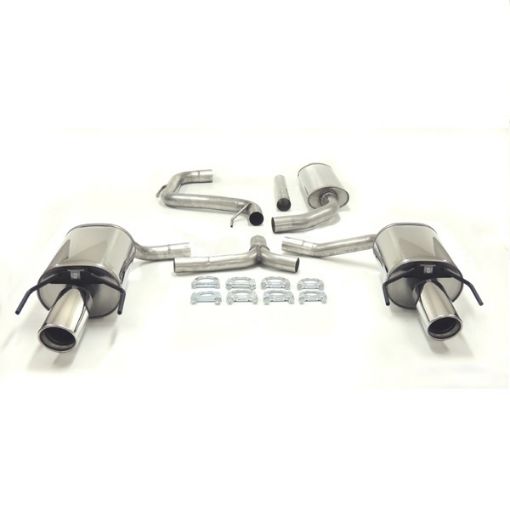 Kuva: Simons catback pakoputkisto Saab 9-3 1.8T/2.0T/2.8T/Aero 61L 2x100 mm