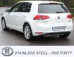 Kuva: Simons catback pakoputkisto VW Golf 7 1.2 TSI/1.4 TSI 2x80 mm