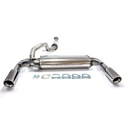 Kuva: Simons catback pakoputkisto Volvo S40/V50 T5 AWD