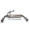 Kuva: Simons catback pakoputkisto Volvo S40/V50 T5 2WD