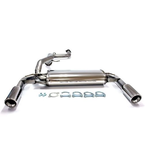 Kuva: Simons catback pakoputkisto Volvo S40/V50 T5 2WD