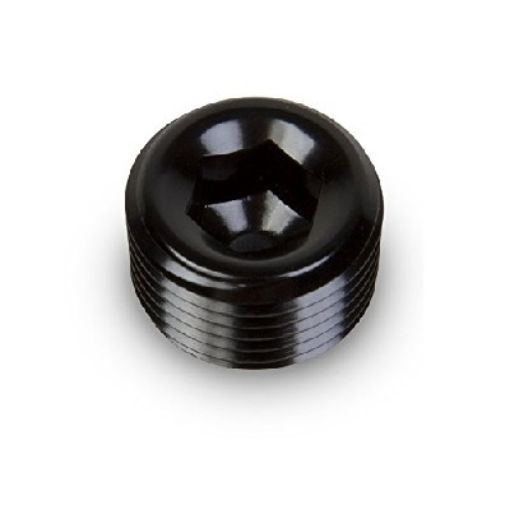 Kuva: Musta pistoke 1/8" NPT Black alu