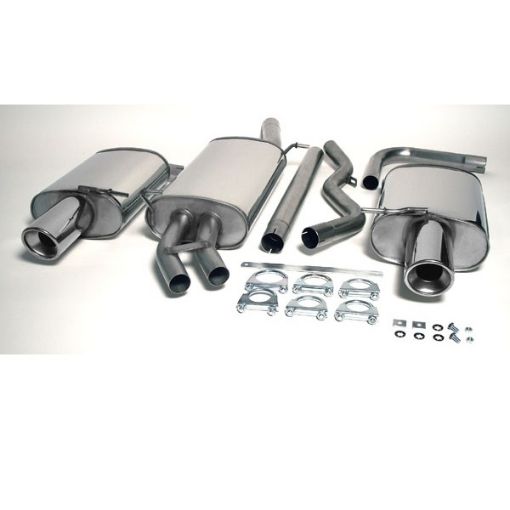 Kuva: Simons catback -pakoputkisto Audi A4 B6/B7 2WD 1.8T/2.0 TFSI