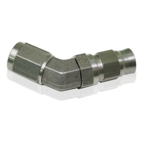 Kuva: 45° letkun pää - AN4 PTFE-letku