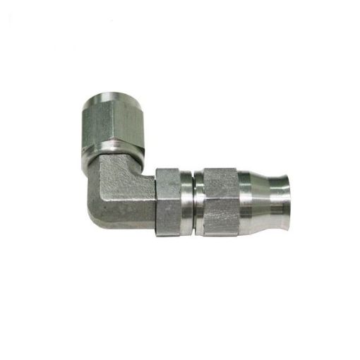 Kuva: 90° letkun pää - AN3 PTFE-letku