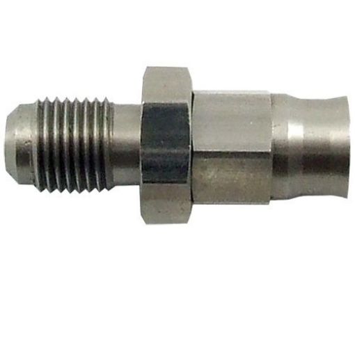 Kuva: Suora urosletkun pää M10x1,0 - AN3 PTFE-letku