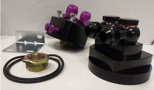 Kuva: Öljynjäähdyttimen siirto - AN10 - Matala profiili - 67mm.
