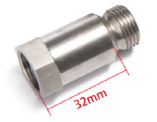 Kuva: Lambda-anturin jatke 0 astetta - (M18x1,5)