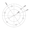 Kuva: Garrett GT4088 703457-2 - Turbon ulostulolaippa