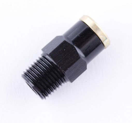 Kuva: Pneumatiikka - Suora kappale 1/8"-27 NPT - 1/4" / 6,35 mm.