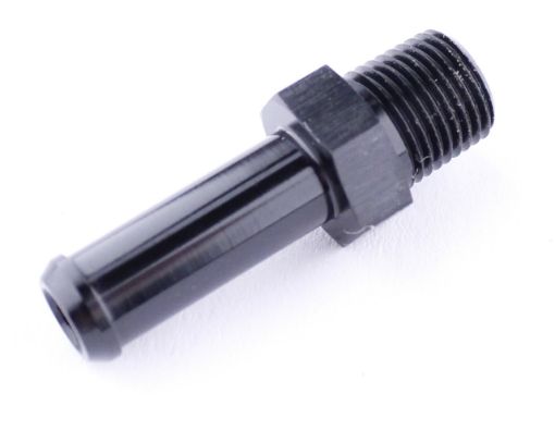 Kuva: 1/2" NPT --> 15,9 mm - Musta alumiini