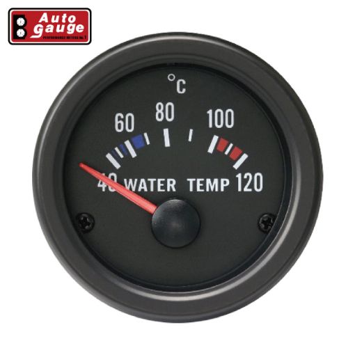 Kuva: Automaattinen veden lämpötilamittari - musta