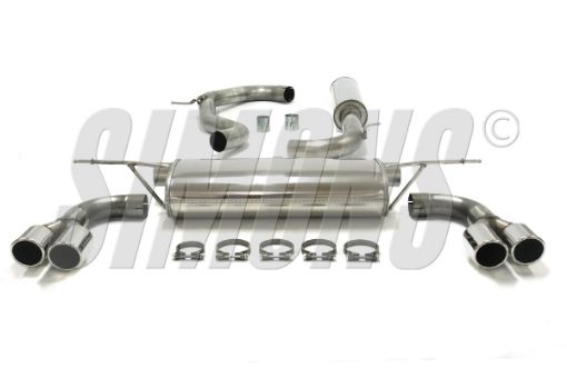 Kuva: Simons catback pakoputkisto SEAT Leon 5F Cupra 2WD 4x80 mm