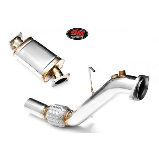 Kuva: Downpipe BMW E60, E61 - M57N - 525d, 530d - äänenvaimennin
