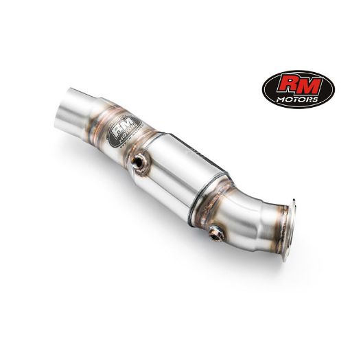 Kuva: Downpipe BMW F07 GT, F01, F02, F06, F10, F11, F12, F13, E70, E71 - N55 - Katalysaattorilla