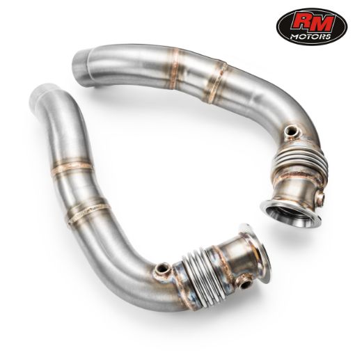 Kuva: Downpipe BMW - F01, F02, F06, F07, F10, F11, F12, F13, F16, F86, G11, G12, G30, X6 - N63N, N63R, S63R, S63N