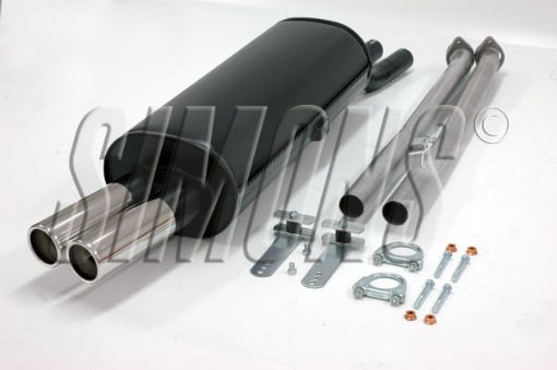 Kuva: Simons catback pakoputkisto BMW E30 320i/325i/325iX
