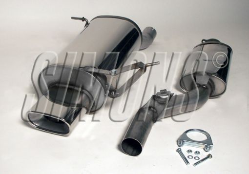 Kuva: Simons catback pakoputkisto BMW Z3 E36 1.9