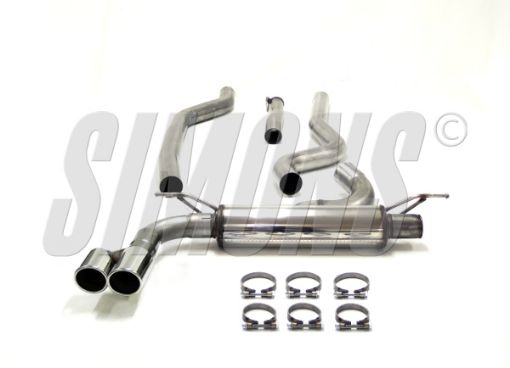 Kuva: Simons catback pakoputkisto BMW 316d/318d/320d/420d F30-F36 2x80 mm