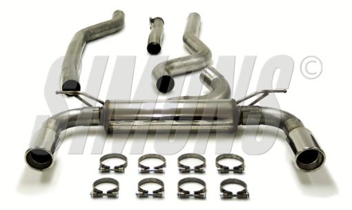 Kuva: Simons catback pakoputkisto BMW 316d/318d/320d/420d F30-F36 2x90 mm