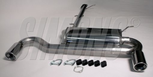 Kuva: Simons catback pakoputkisto Mazda MX-5 NA 1.6i/1.8i 1989–1996