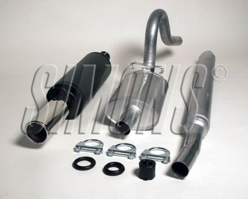 Kuva: Simons catback pakoputkisto Opel Ascona B/Manta B Combicoupé/Hatchback ilman downpipeä