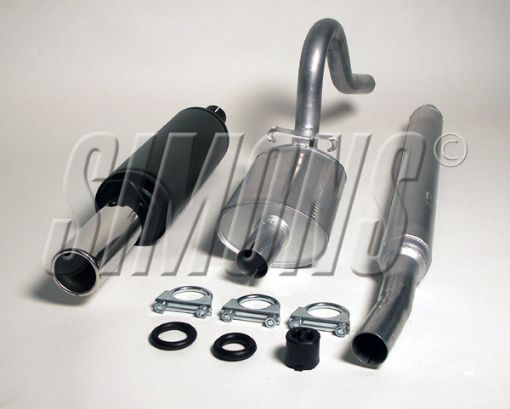 Kuva: Simons catback pakoputkisto Opel Ascona B/Manta B Sedan ilman downpipeä