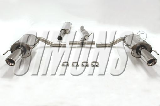 Kuva: Simons catback pakoputkisto Saab 9-3/9-3X 2.0T/2.8T XWD
