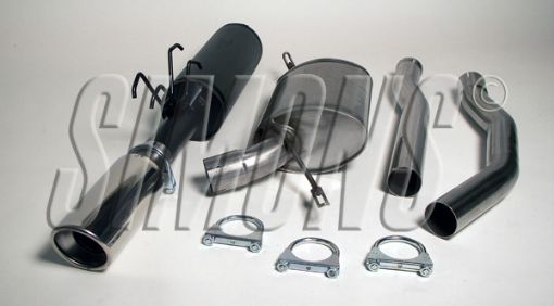 Kuva: Simons catback -pakoputkisto Volvo 850/S70/V70/C70 Turbo 1x100mm